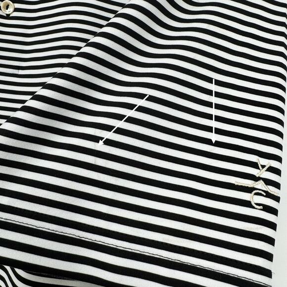 Peter Millar Summer Comfort Striped Polo Short Sleeve‎ Shirt Size L - Picture 7 of 7